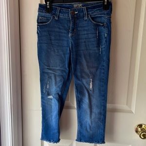 Justice girls skinny jeans size 12